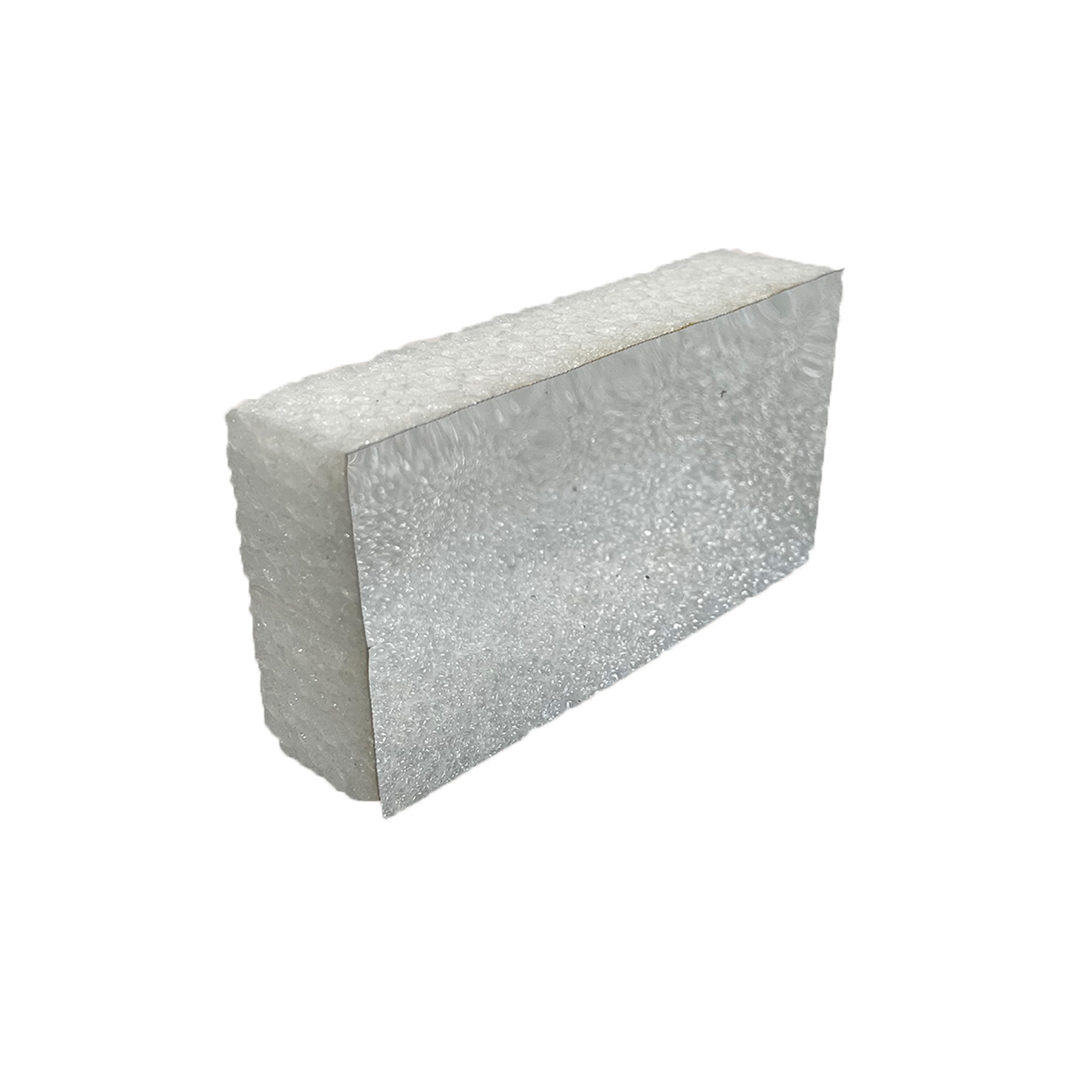 EPP with mylar insulation panel side