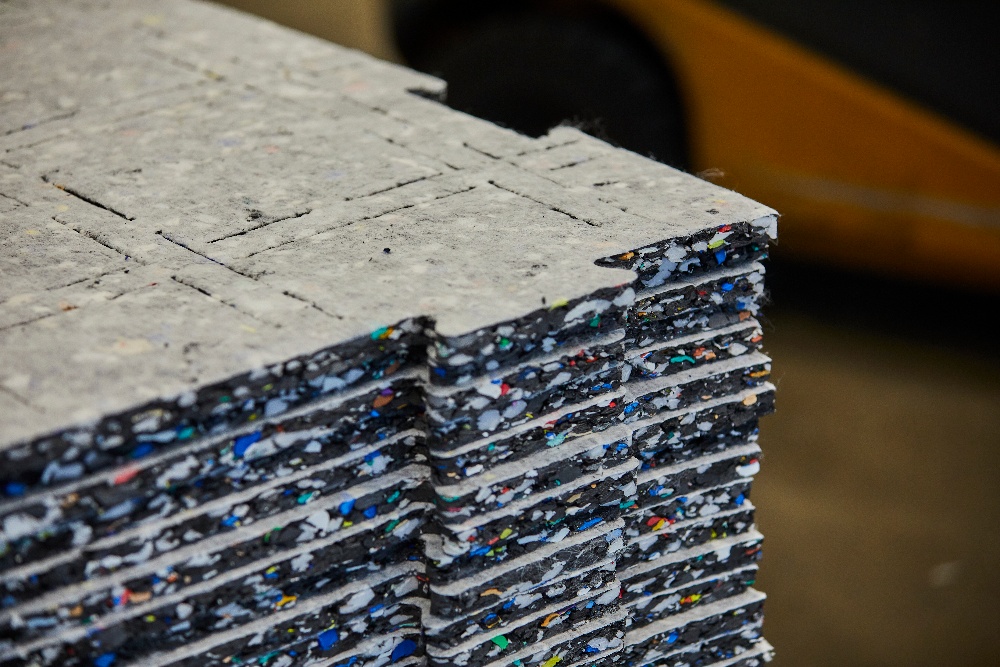 Recycled XLPE Pads