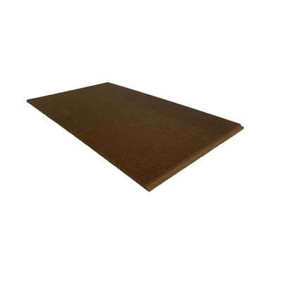 routered hardboard angled